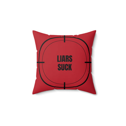 Liars Suck | Emotional Release Pillow