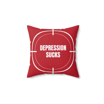 Depression Sucks | Emotional Release Pillow