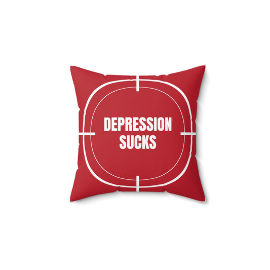 Depression Sucks | Emotional Release Pillow
